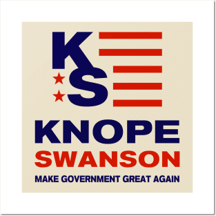 Knope Swanson 2024 Make Government Great Again Posters and Art